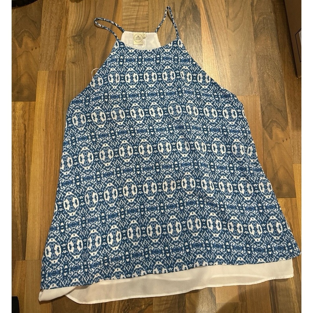 Women's Paper Crane Blue Top Size Medium